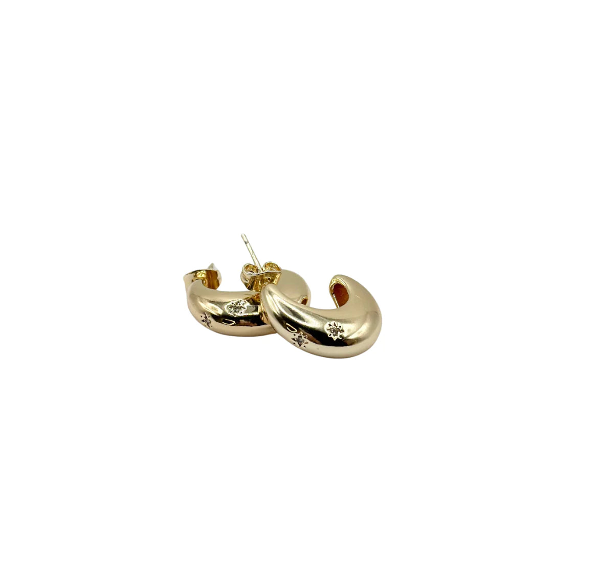 Star Earrings (16K Gold Filled)