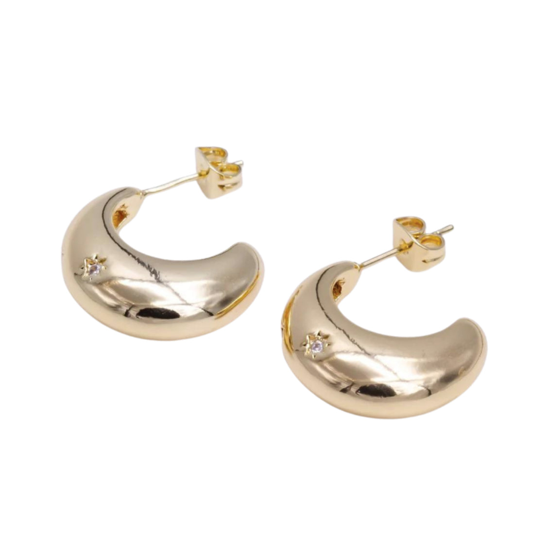 Star Earrings (16K Gold Filled)