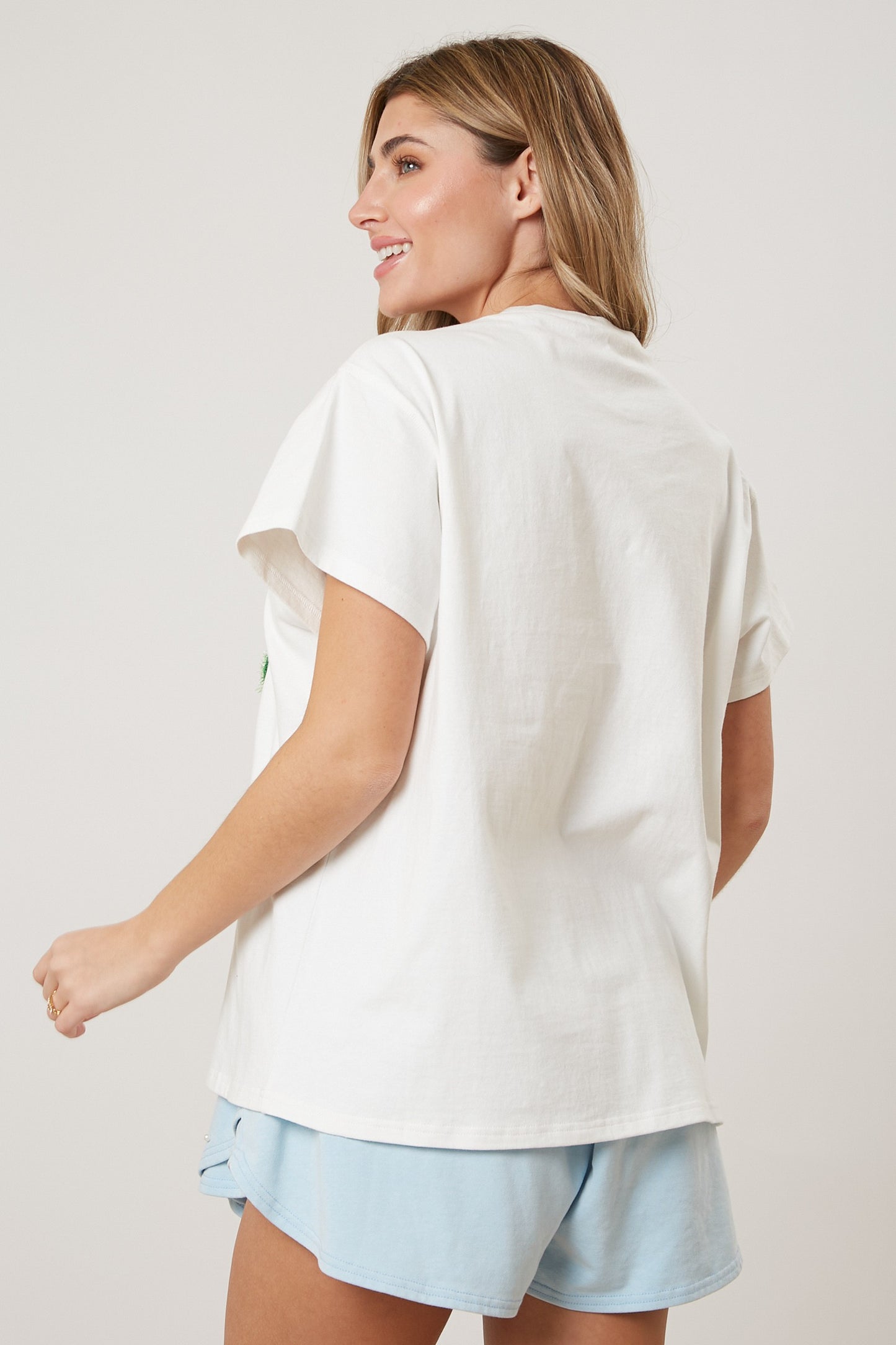 Tennis Racket Tee(PeachLoveCalifornia)