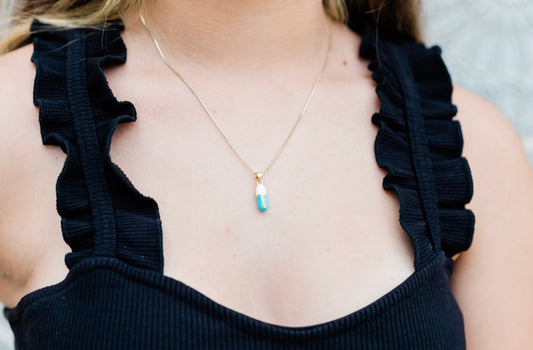 Chill Pill Necklace(18K Gold Filled)