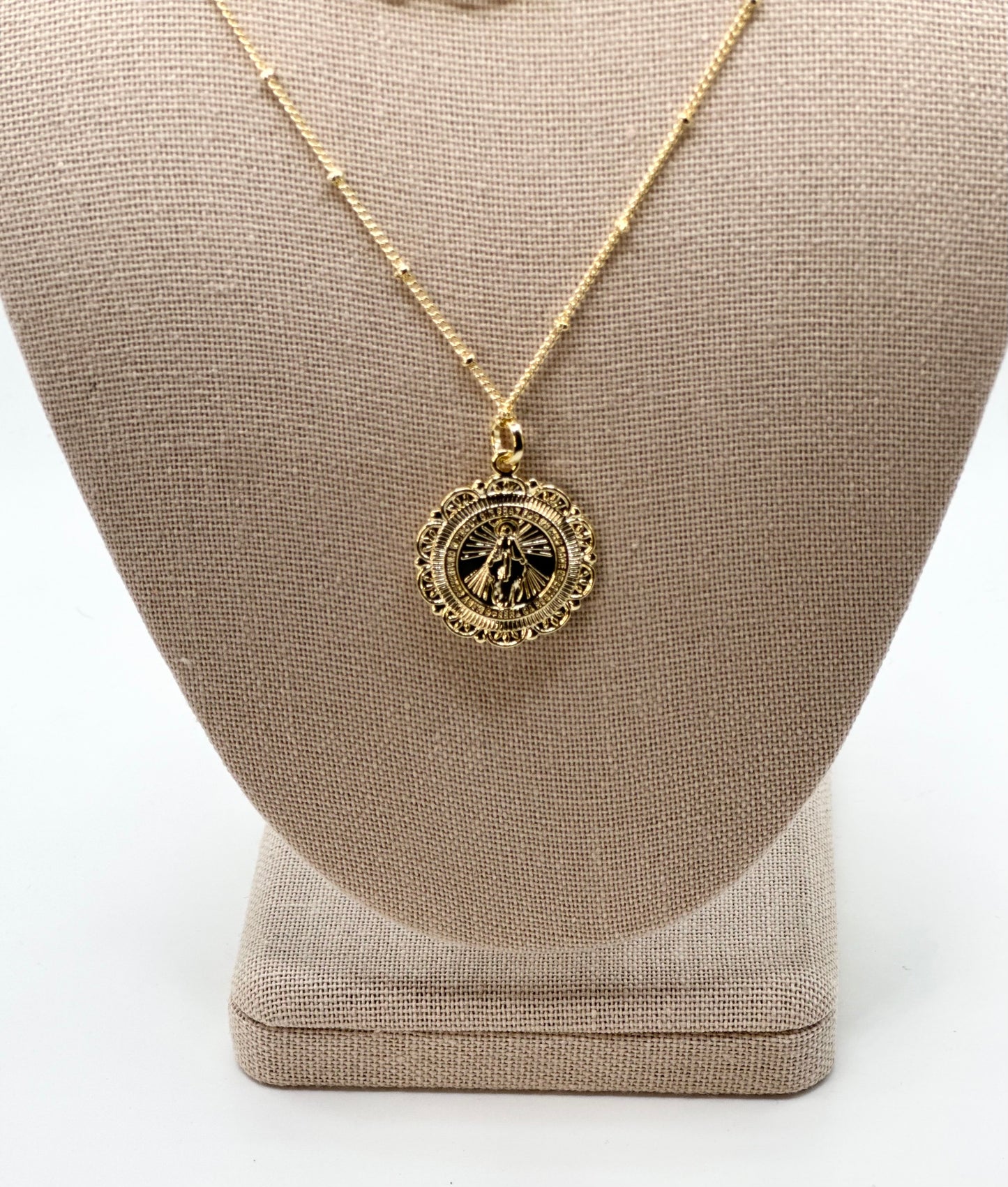 Olivia Coin Necklace(18K Gold Filled)