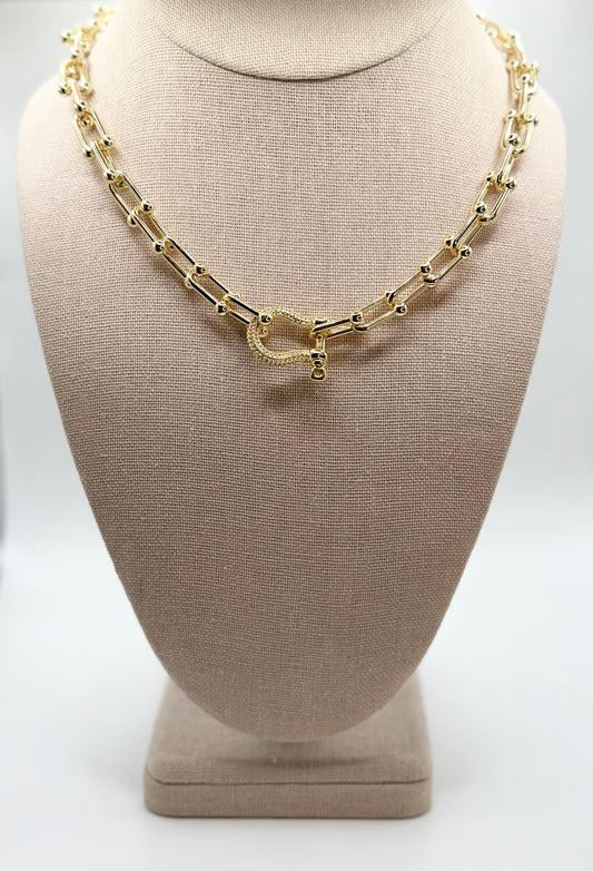 Aly Necklace(Gold Filled)