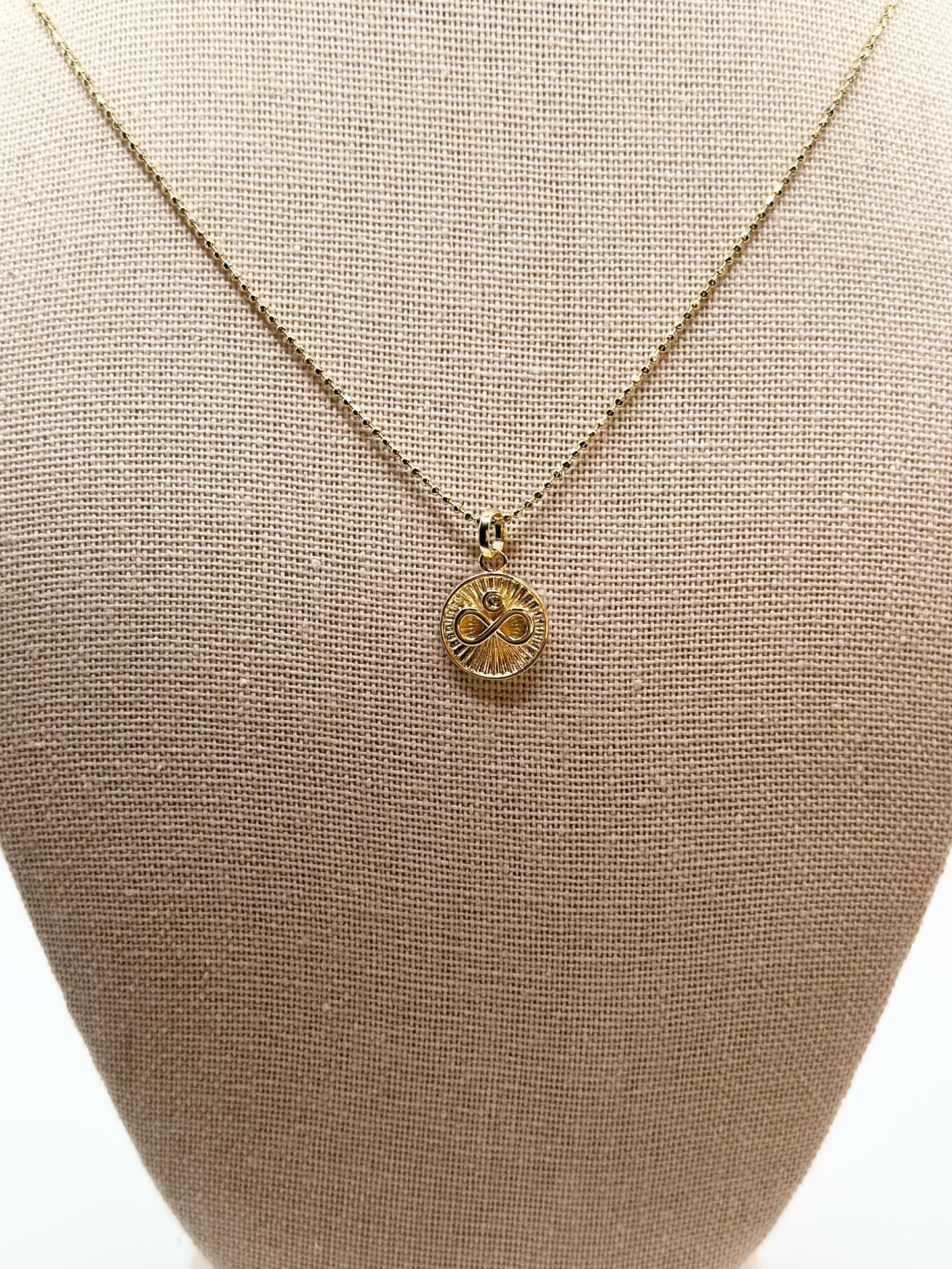 Infinity Necklace(18K Gold Filled)